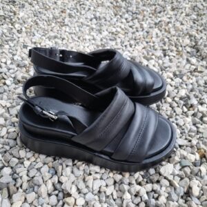 MJUS - Sandali in pelle platform