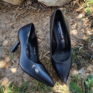 FRANCESCO MILANO - d&eacute;collet&eacute; in pelle