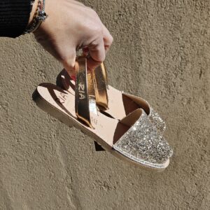 RIA MENORCA 1947 - Minorchine Donna Glitter Peach