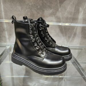 CAF&egrave;NOIR - tronchetti con decori sulla linguetta nero