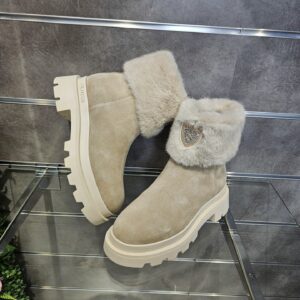 BLAUER - Boot con pelo