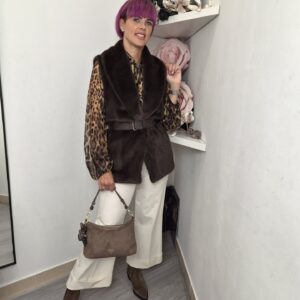 DIXIE - Pantalone risvolto