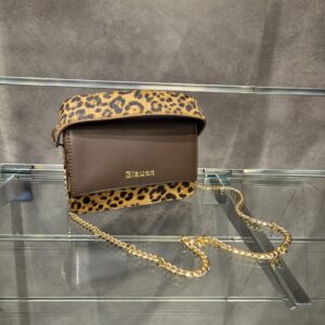 BLAUER - Borsa piccola leopard