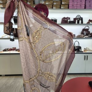 TWINSET - Kefiah con stampa catene